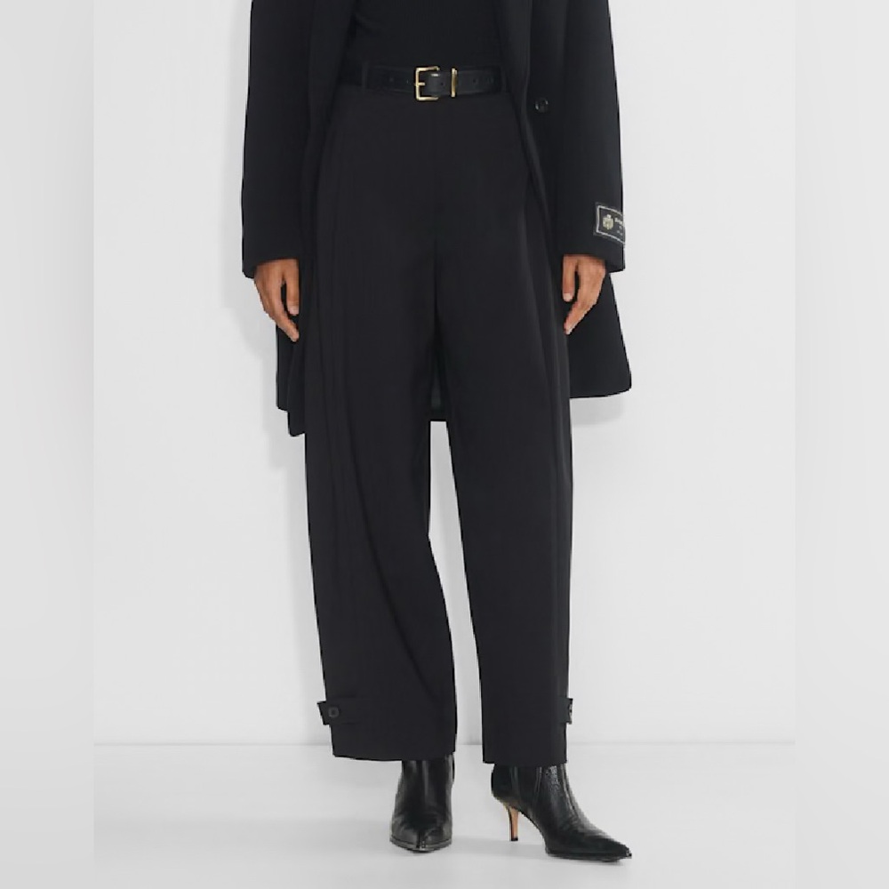 Aritzia - Benton Dialogue Pant size OO in Black - New With Tags